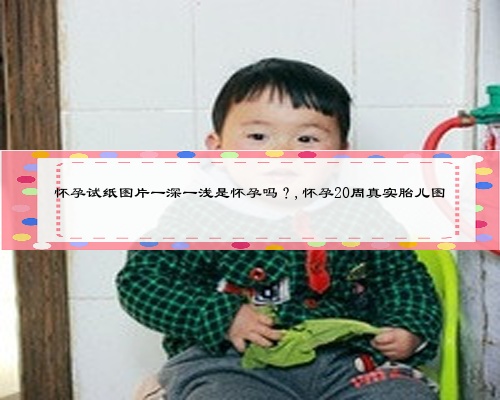 怀孕试纸图片一深一浅是怀孕吗？,怀孕20周真实胎儿图